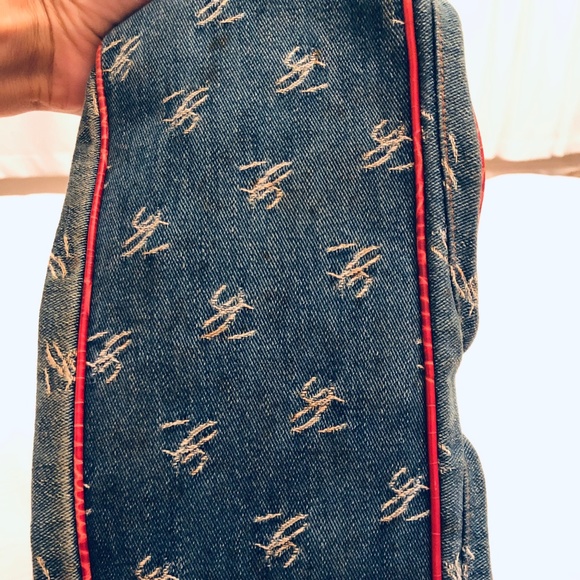 CHOPARD authentic blue jean handbag - Picture 7 of 8